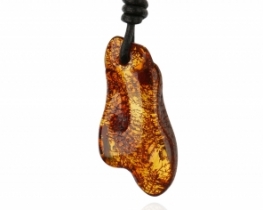 Baltic Amber Pendant on string