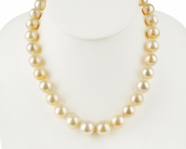 Pearl Necklace JULIA - South Sea Pearls 12 - 15 mm
