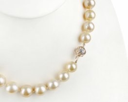 Pearl Necklace JULIA - South Sea Pearls 12 - 15 mm