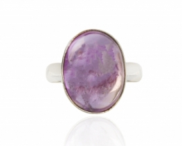 Silver Ring Amethyst Andros