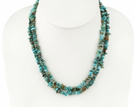 Stone Necklace Kamen - Lapis, Turquoise, Amethyst