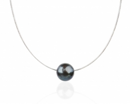Silver Pearl Necklace EVITA OM