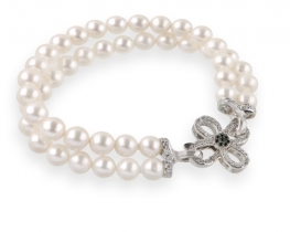 Pearl Necklace and Bracelet Miramar 8 mm - Set