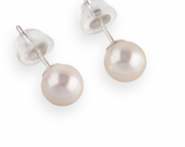 Akoya Pearl Earrings 7 mm AAA