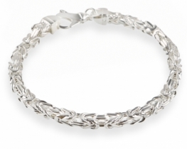 Silver Bracelet Royal Knot - BYZANTIUM