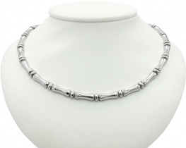 Silver Necklace Chete & Laroche