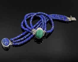 Bracelet Lapis Lazuli Royal Blue 3R
