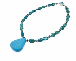 Turquoise Necklace ACAPULCO