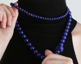 Lapis lazuli Necklace Cubo 