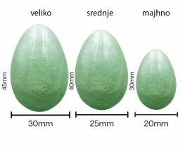 Yoni or Crystal eggs Aventurine
