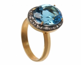 Gold Victorian Ring BLUERAY