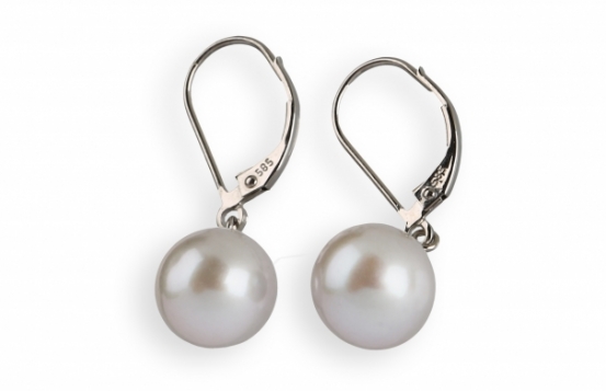 Gold Earrings SILVER STAR - South Sea Pearls 10 mm