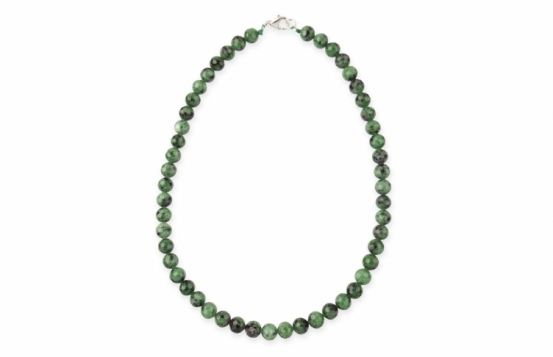 Zoisite Necklace 8 mm