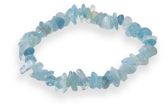 Aquamarine elastic Bracelet IRIS 