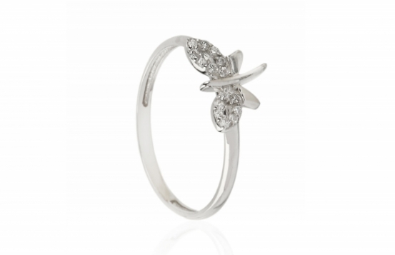 Silver Ring Dragonfly