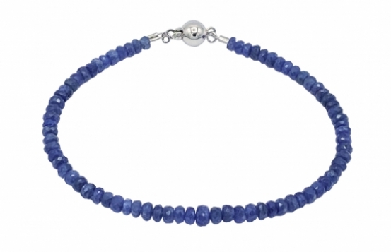 Bracelet Blue Sapphire 3 - 4.5 mm