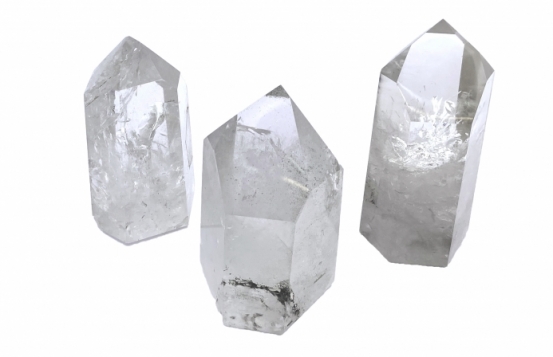 Rock Crysral large polished crystals