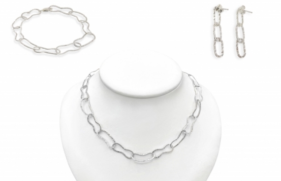 Silver Jewelry set Lilou