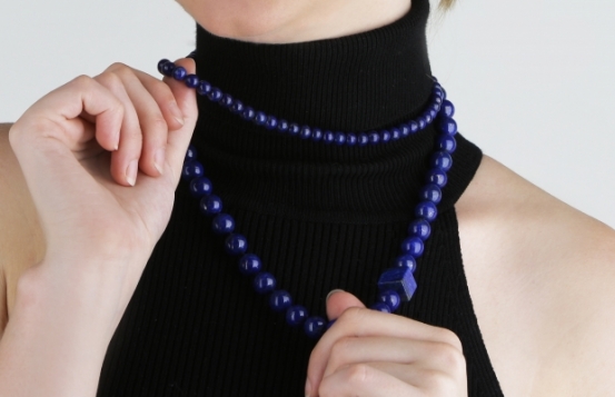 Lapis lazuli Necklace Cubo 