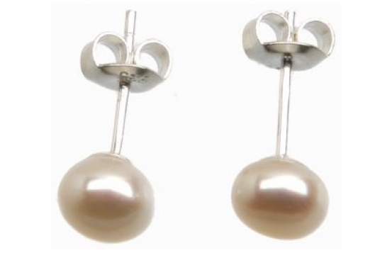 Pearl Earrings AB 6 mm