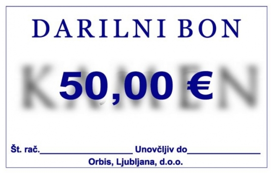 Darilni bon 50 €