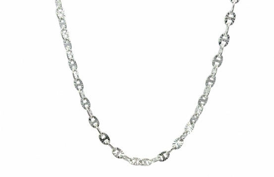 Silver necklace MARINA FANTASY 45 cm