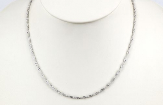 Sterling Silver Chain Singapore 42, 45 & 50 cm