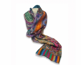 Silk Scarf Oasis Mirage