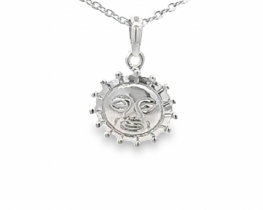 Silver Pendant SUN