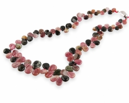 Tourmaline Necklace Multicolor teradrops