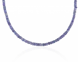 Ogrlica TANZANITE 3 - 6,5 mm 