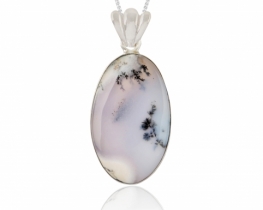 Pendant Opal Agate WINTER FAIRYTALE