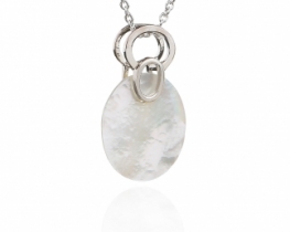 Mother of Pearl Silver Pendant