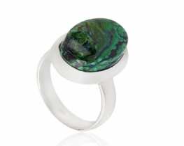 Silver Ring Azurite - several sizes