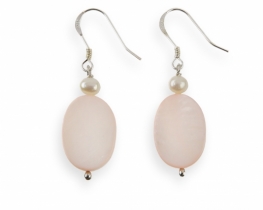 Earrings Oceania - pink