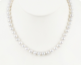 Akoya Pearl Necklace POLARIS 7,5 - 9 mm