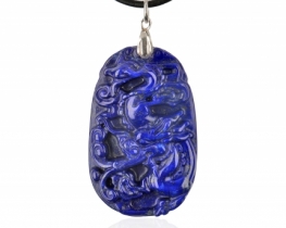 Obesek lapis lazuli Blue Dragon