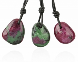 Ruby Zoisite Pendant