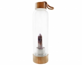 Crystal Water Bottle - Amethyst