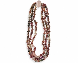 Three - row Turmaline Necklace