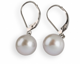 Gold Earrings SILVER STAR - South Sea Pearls 10 mm