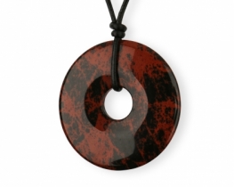 Obesek na vrvici JASPIS krog 50 mm