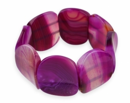 Zapestnica Malibu ahat 30 x 36 mm