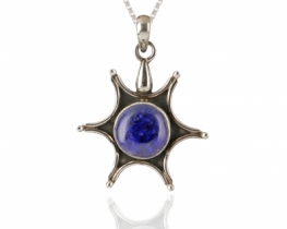 Pendant Lapis Blue Star