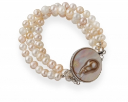 Pearl Bracelet 4 Seasons 6 mm