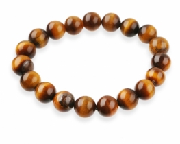 Tiger Eye elastic Bracelet 10 mm