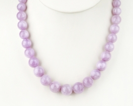 Kunzite Necklace 8 - 14 mm