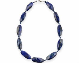 Lapis lazuli Necklace 12 x 30 mm