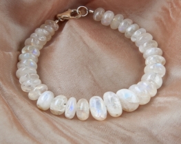 Moonstone bracelet RAINBOW