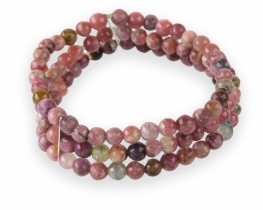 Elastic Tourmaline Bracelet 4 mm